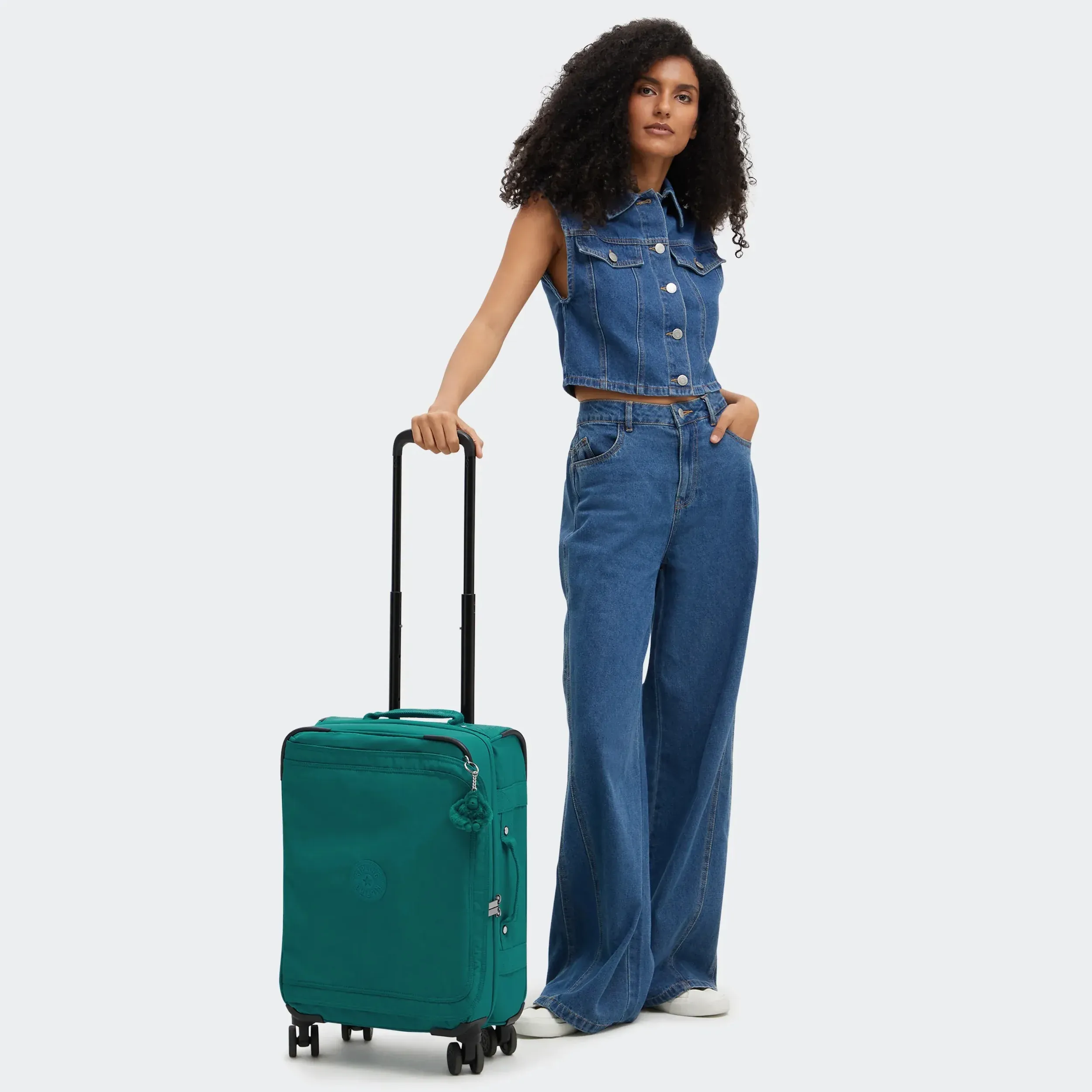 Spontan liten rullande bagage