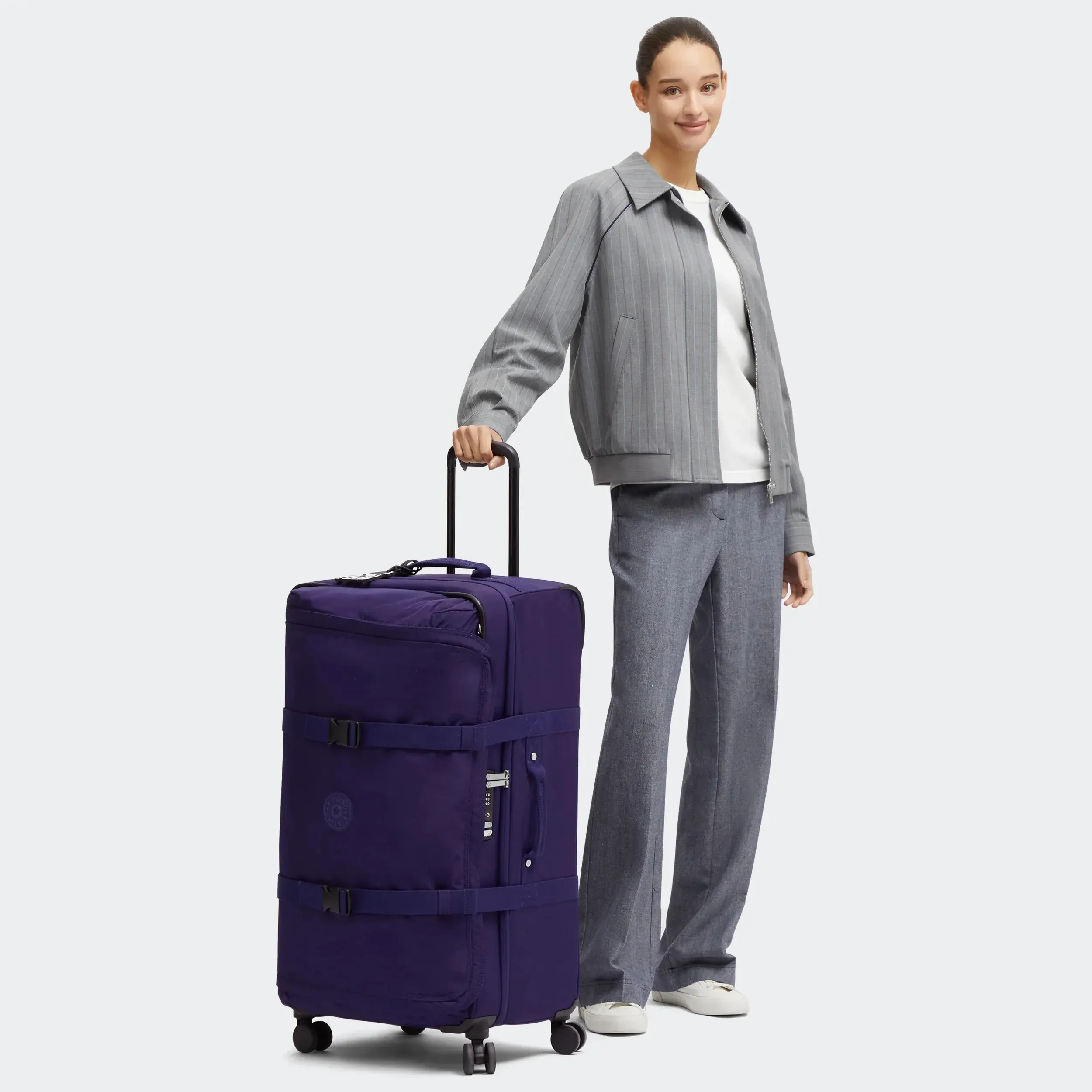 Spontan stor rullande bagage