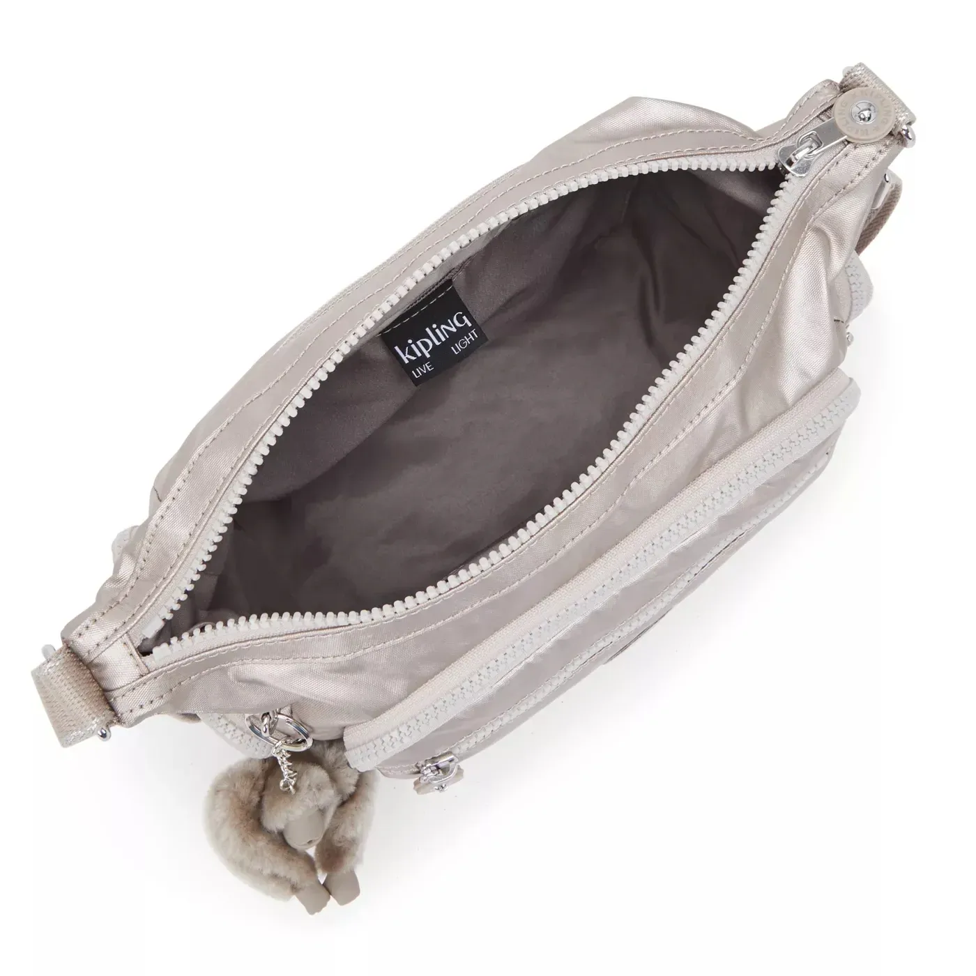 Gabbie Small Metallic Crossbodytas